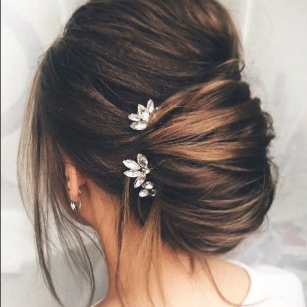 Art Deco Gold Updo Wedding Bridal Hair Pins Kit